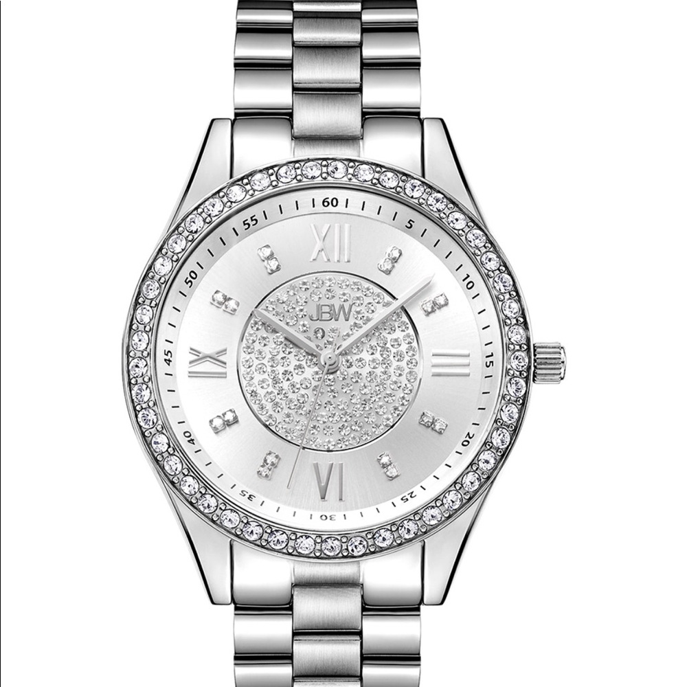 Diamond and crystals watch - Picture 5 of 5